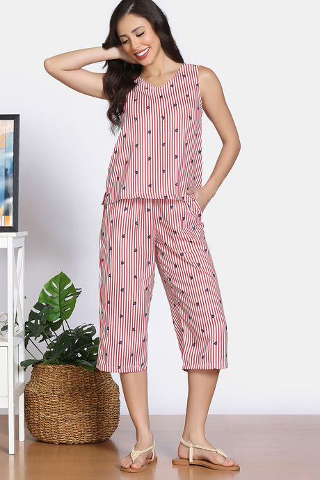 Zivame Lifewear Capri Set - Antique White — image 2